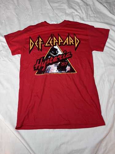 Band Tees × Vintage Vintage Def Leppard Hysteria … - image 1