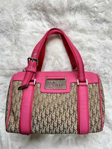 Dior Dior Mini Diorissimo Boston Pink Handbag - image 1