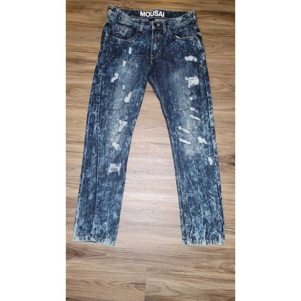 The Unbranded Brand Mousai Distressed Denim Jeans… - image 4
