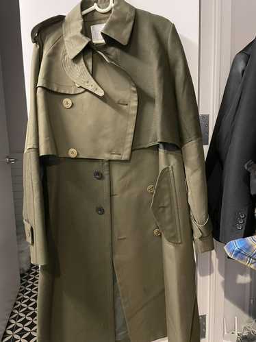 Sacai Sacai Multi Layer Trench Coat