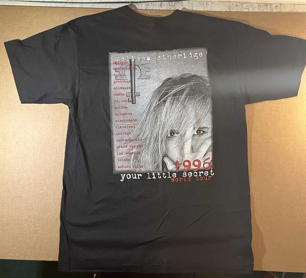 Band Tees × Vintage 1996 Melissa Etheridge Tour S… - image 4