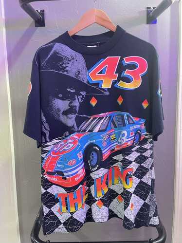 Vintage NASCAR - Richard Petty AOP T-Shirt - image 1