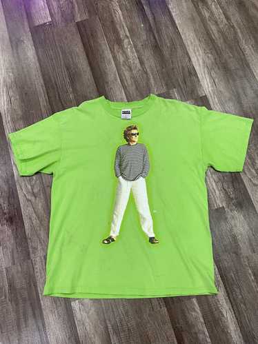 Majestic Dodgers Ramirez 99 Men's Short Sleeve T-Shirt Size M White Cotton