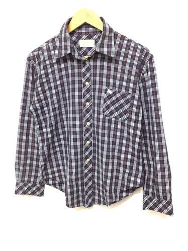 Burberry × Vintage Vtg Burberrys nova button up s… - image 1