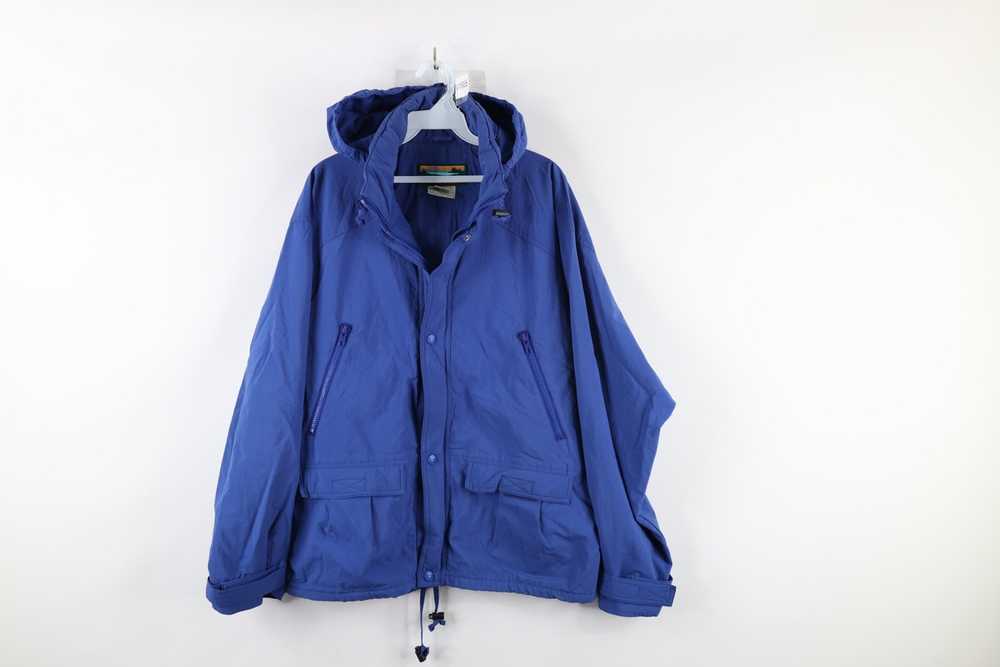 L.L. Bean × Vintage Vintage 90s LL Bean Hooded Fu… - image 1