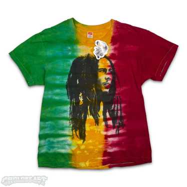 Band Tees × Vintage VTG 70s 80s Bob Marley Tie Dy… - image 1