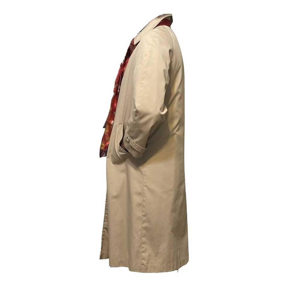 Vintage Vintage Montgomery Ward Trench Coat Women… - image 6