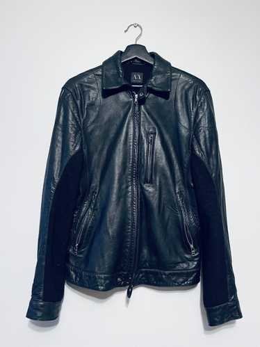 Armani Armani Vintage Leather Jacket 2000s