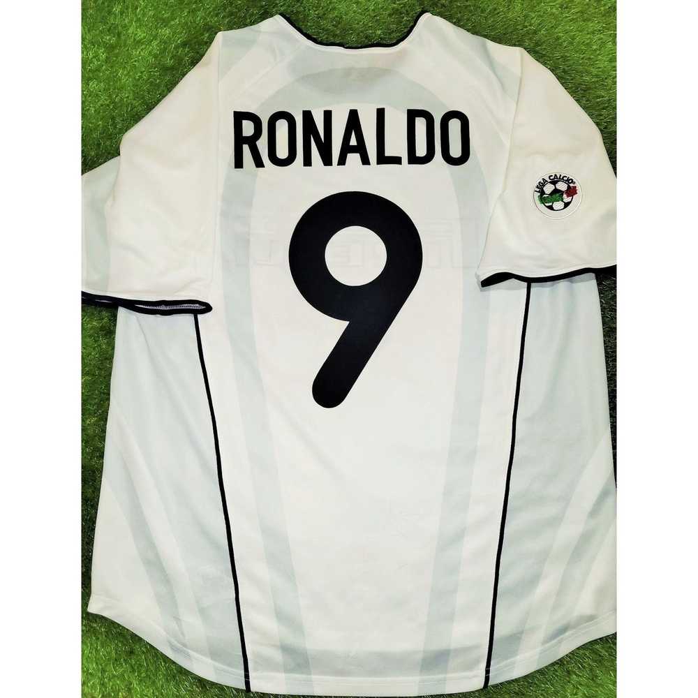 Nike Ronaldo Inter Milan Nike 2001 2002 Away Socc… - image 1