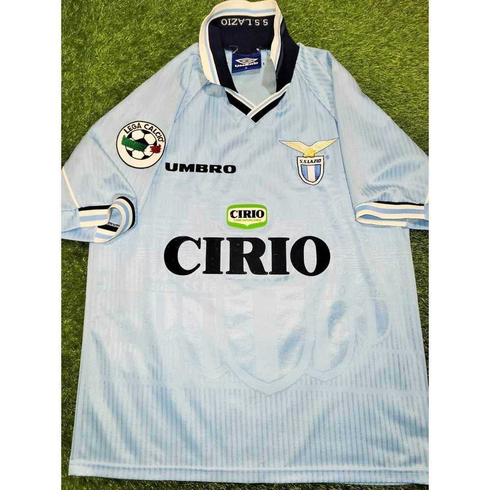 Umbro Nedved Lazio Umbro 1997 1998 Home Soccer Je… - image 2