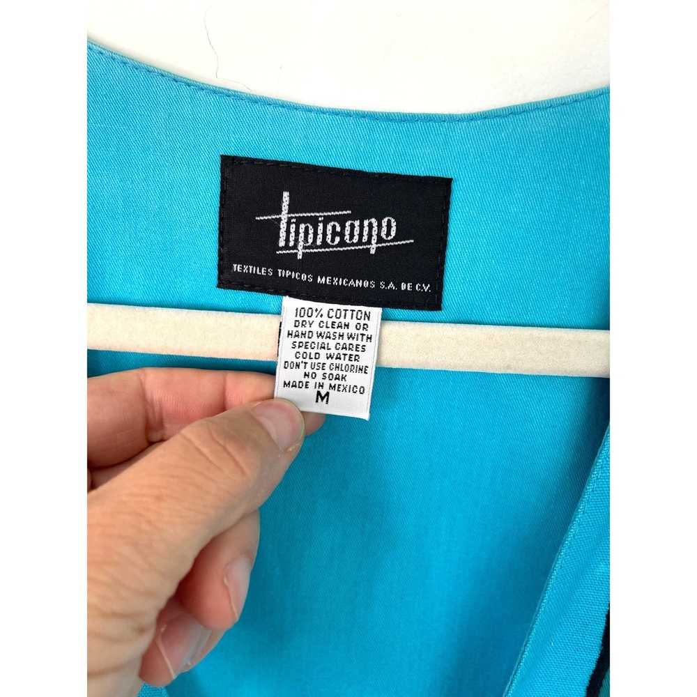 Vintage Tipicano Womens Vest Blue Size Medium But… - image 4