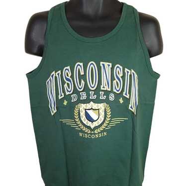 Vintage Wisconsin Dells Tank Top Vintage 90s Trav… - image 1