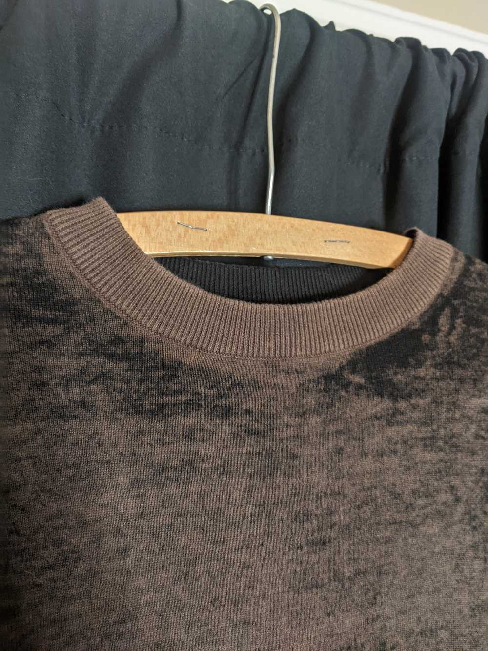 Bugatchi Brushed brown cotton sweater - image 7