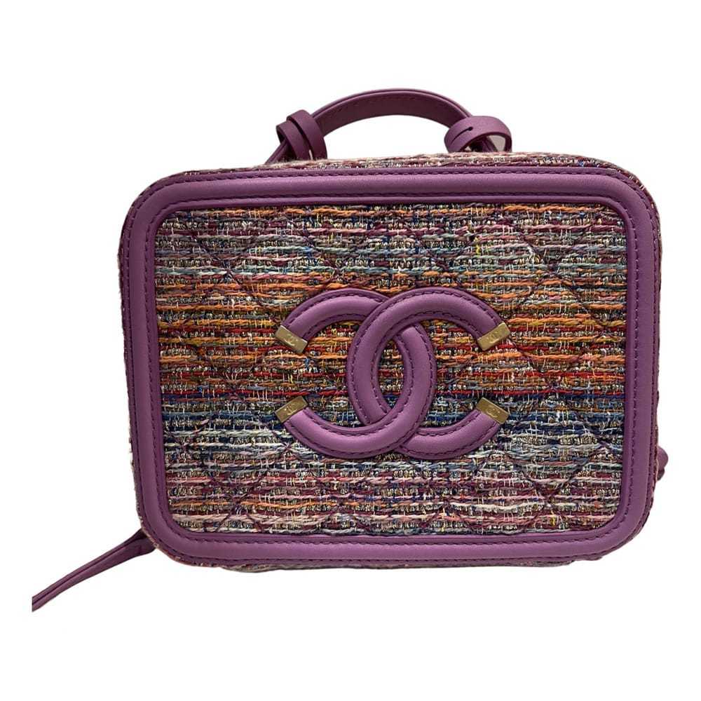 Chanel Vanity tweed handbag - image 1