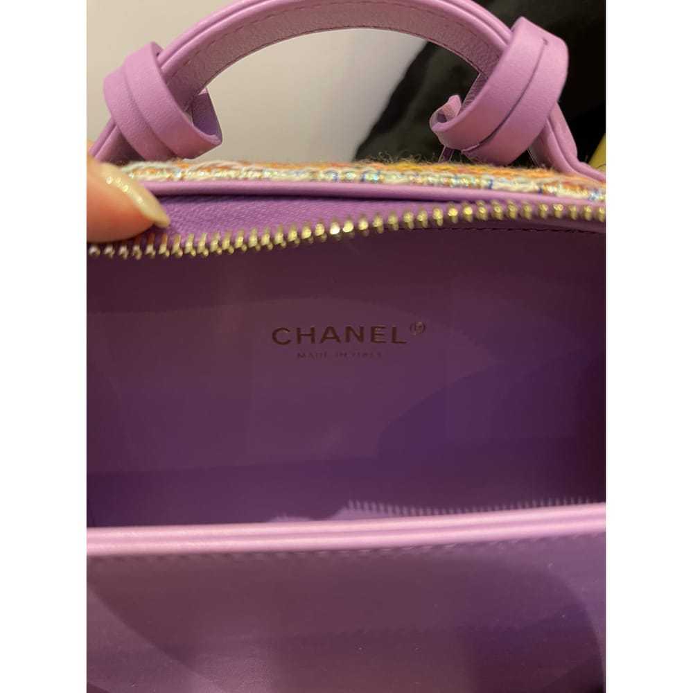 Chanel Vanity tweed handbag - image 7