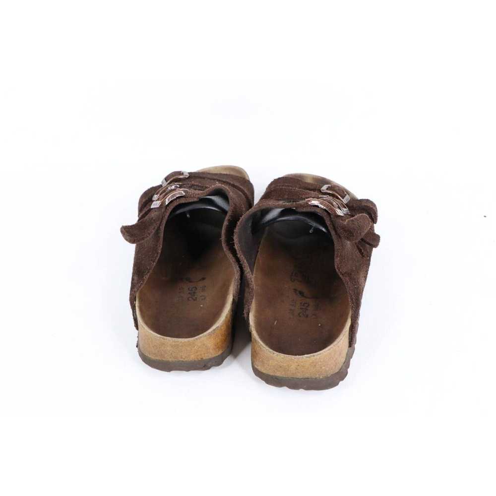 Birkenstock Vtg Birkis Birkenstock Womens 7 Distr… - image 4