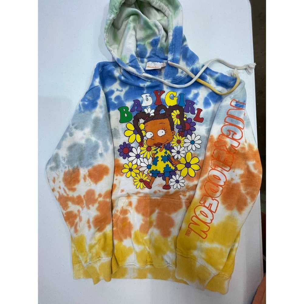 Nickelodeon Nickelodeon tie dye Baby Girl hoodie … - image 3
