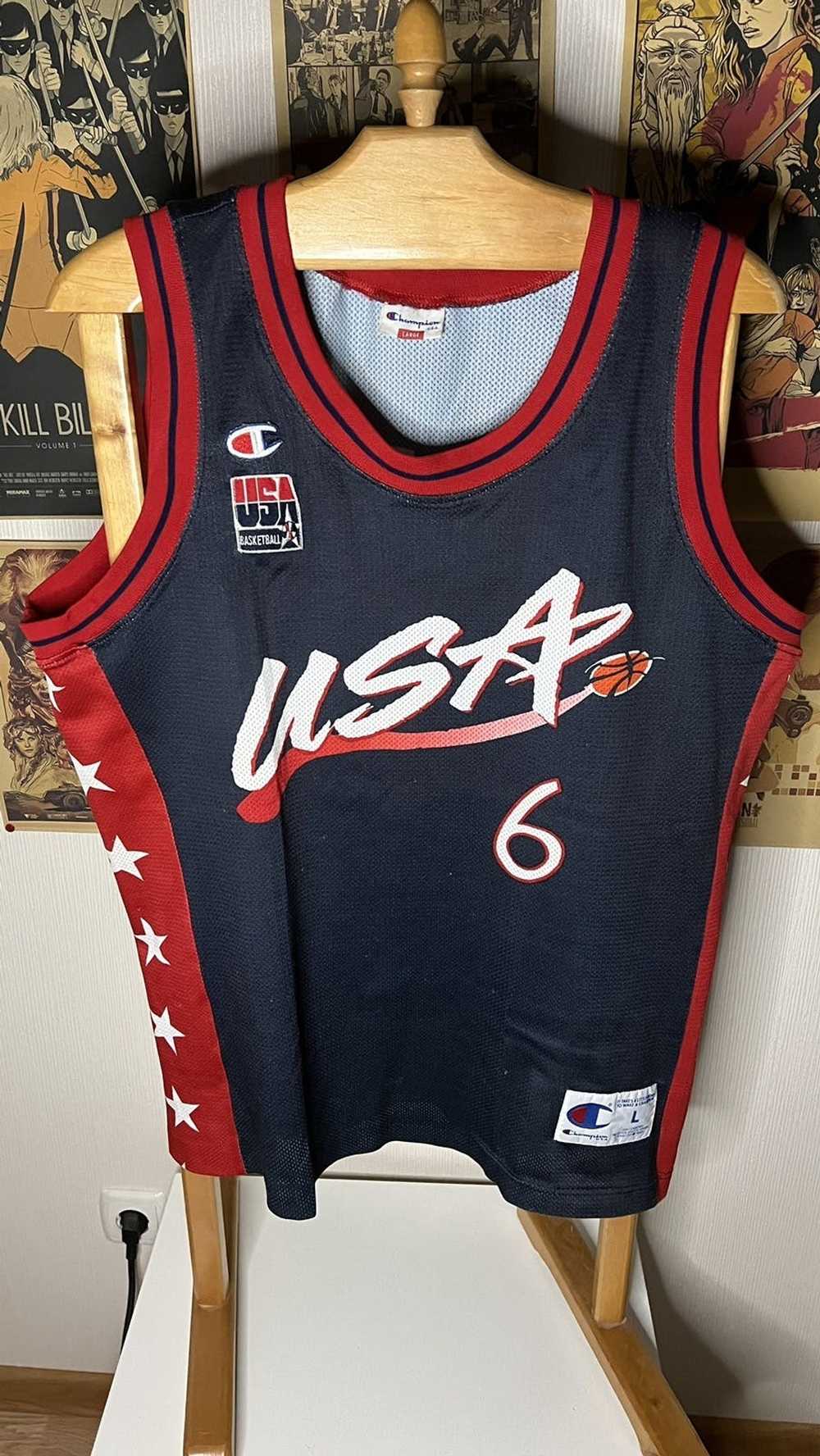 Champion × NBA × Usa Olympics VTG 90’s USA Olympi… - image 1
