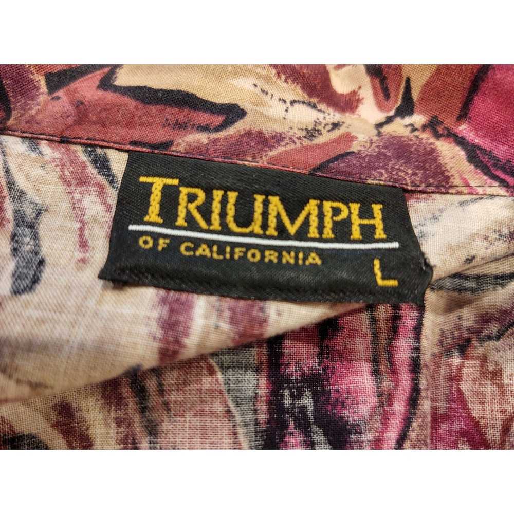 Other VTG 90s Triumph of California Mens Shirt L … - image 5