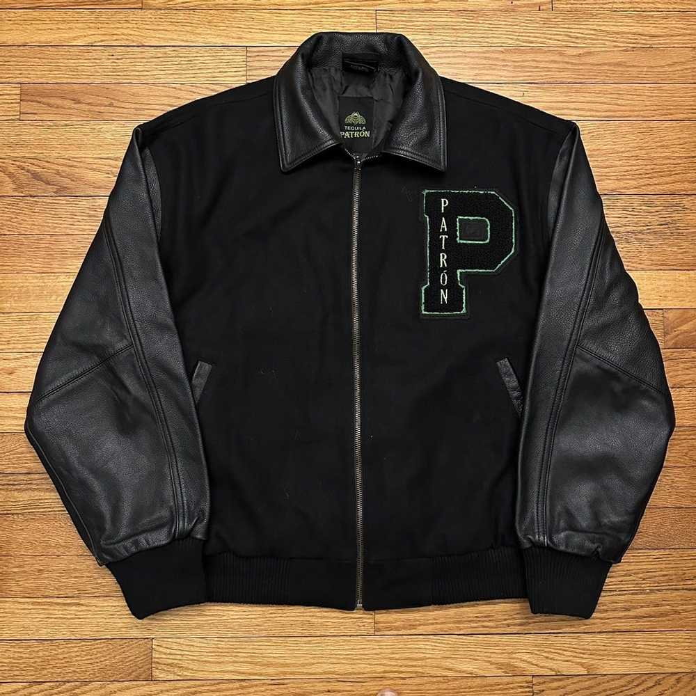 Leatherman × Varsity Jacket × Vintage Patron Tequ… - image 1