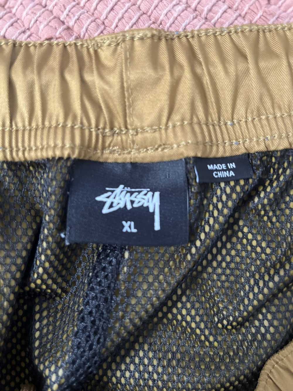 Stussy Stussy Gold Reflective Raincoat Jogger Pan… - image 5