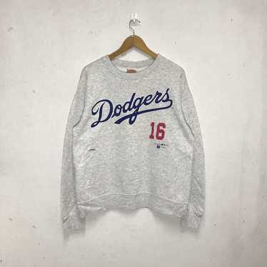 Vintage Starter Dodgers Sweatshirt Big Logo Spellout Crewneck