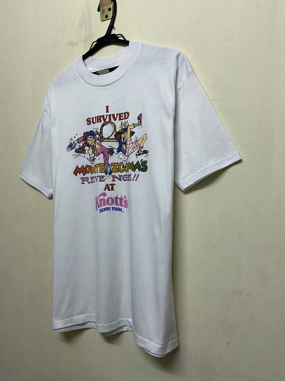 Made In Usa × Vintage Vtg 80s Knotts Berry Farm T… - image 2