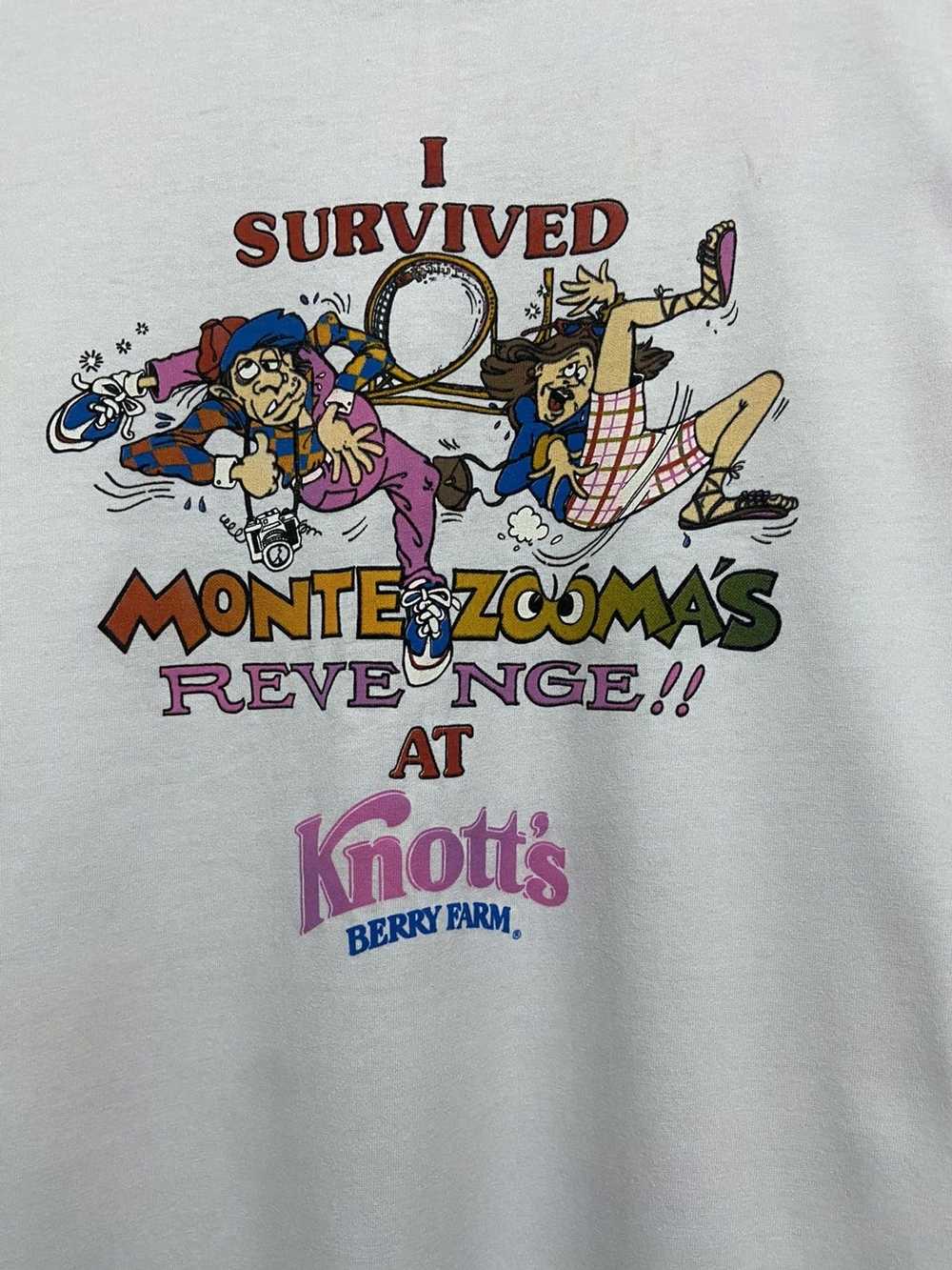 Made In Usa × Vintage Vtg 80s Knotts Berry Farm T… - image 4