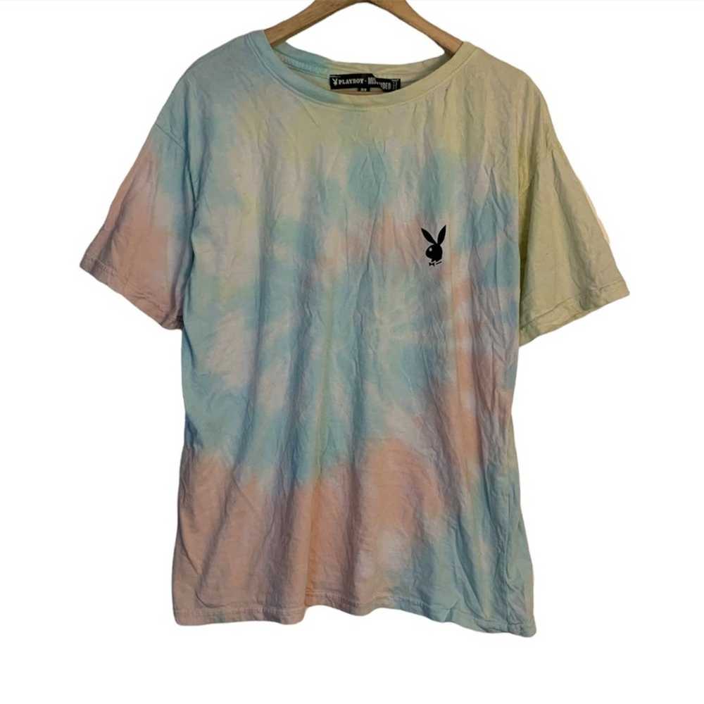 Playboy Playboy x Missguided Tie Dye T-shirt - image 1