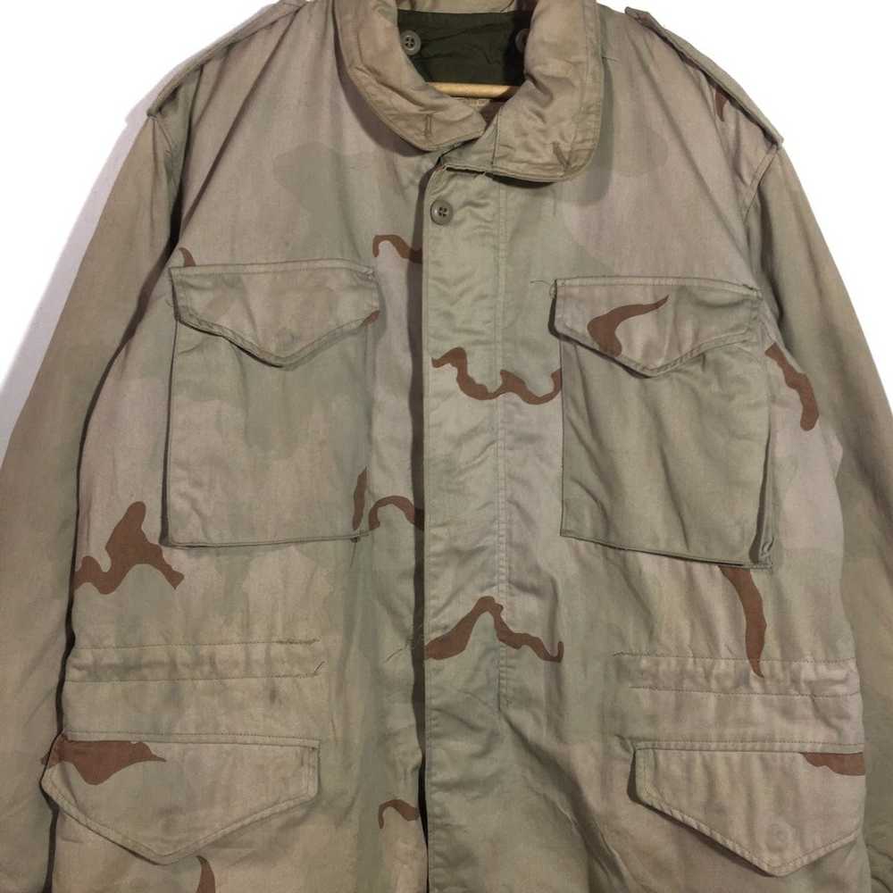 Military × Vintage Vintage Us Military Jacket Cam… - image 2