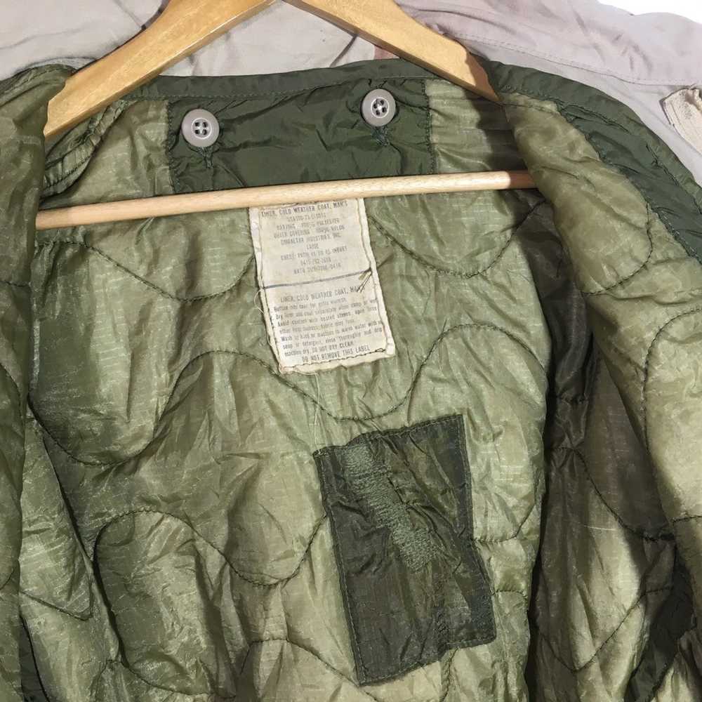Military × Vintage Vintage Us Military Jacket Cam… - image 4
