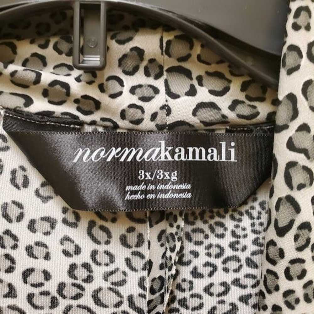 Norma Kamali Norma Kamali Leopard Print Jersey Dr… - image 6