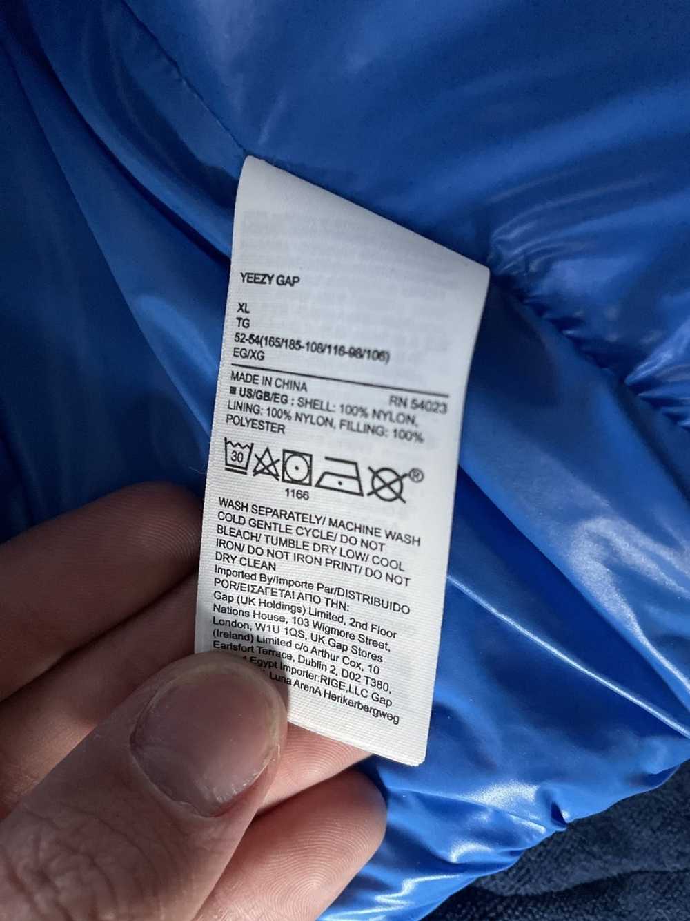 Gap × Kanye West YZY GAP Round Jacket (Blue) - image 5