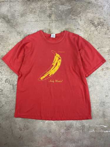Art × Vintage Vintage Andy Warhol banana graphic a
