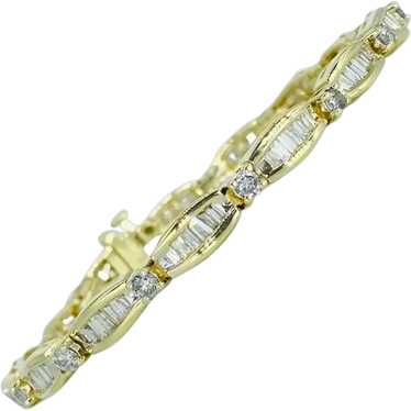 Vintage 4.75 Total Carat Weight Baguette Diamonds… - image 1