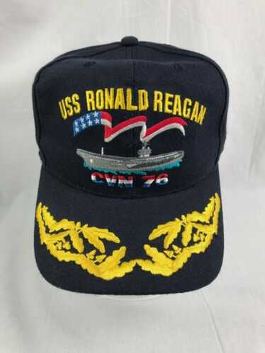USS Ronald Reagan CVN 76 Commissioning Cap | The Ronald
