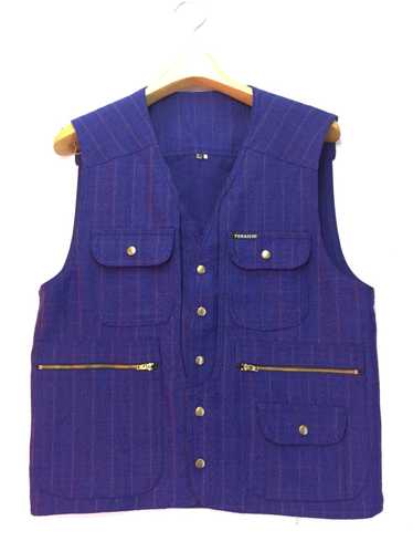 Japanese Brand Toraichi Worker Hunting Vest Check