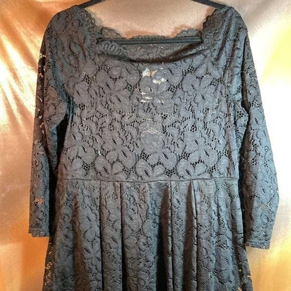 Other XL Miusol black lace dress. Flattering and … - image 4