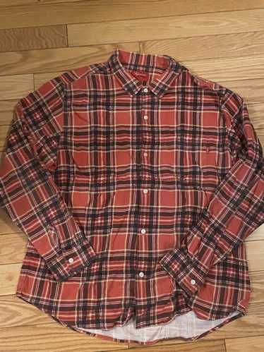 Supreme Used Supreme Printed Plaid Shirt Ref Large