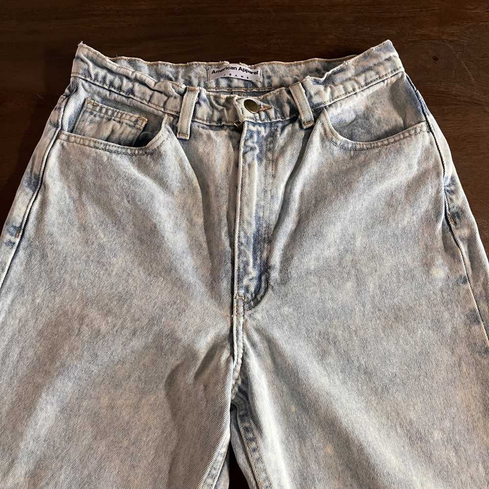 American Apparel × Vintage High Waist Jeans Size … - image 3