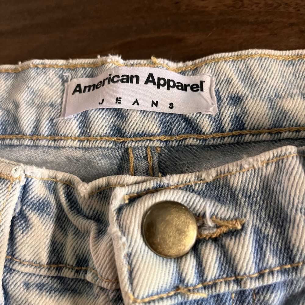 American Apparel × Vintage High Waist Jeans Size … - image 7