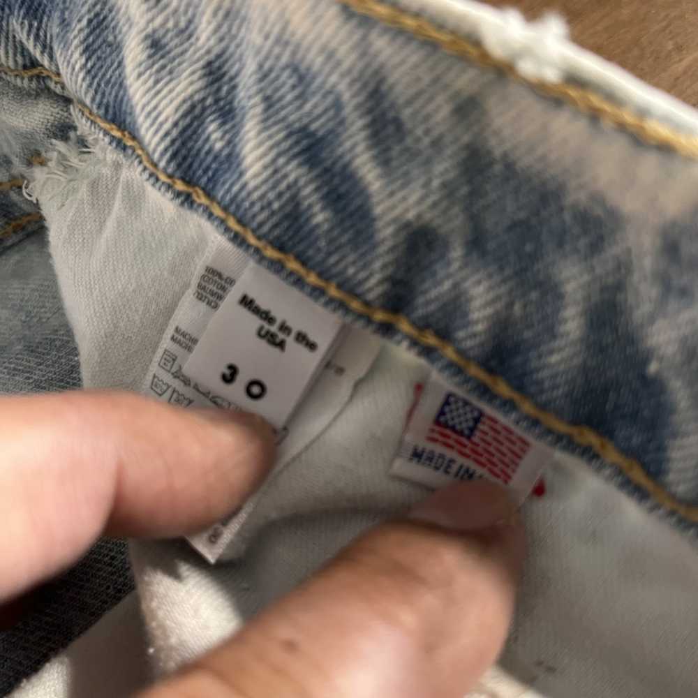 American Apparel × Vintage High Waist Jeans Size … - image 8