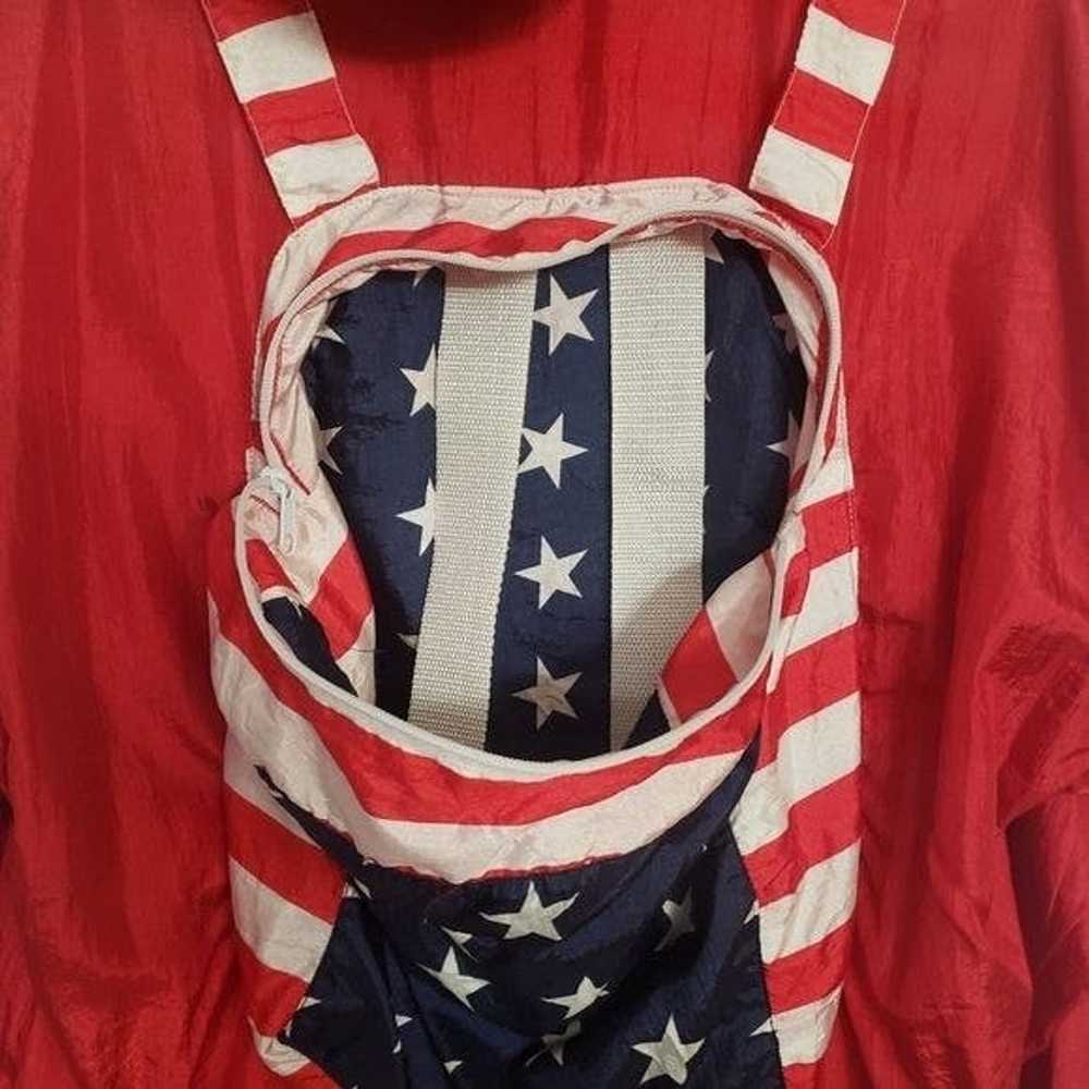 Vintage SOLARE SPORTA vintage American flag color… - image 8