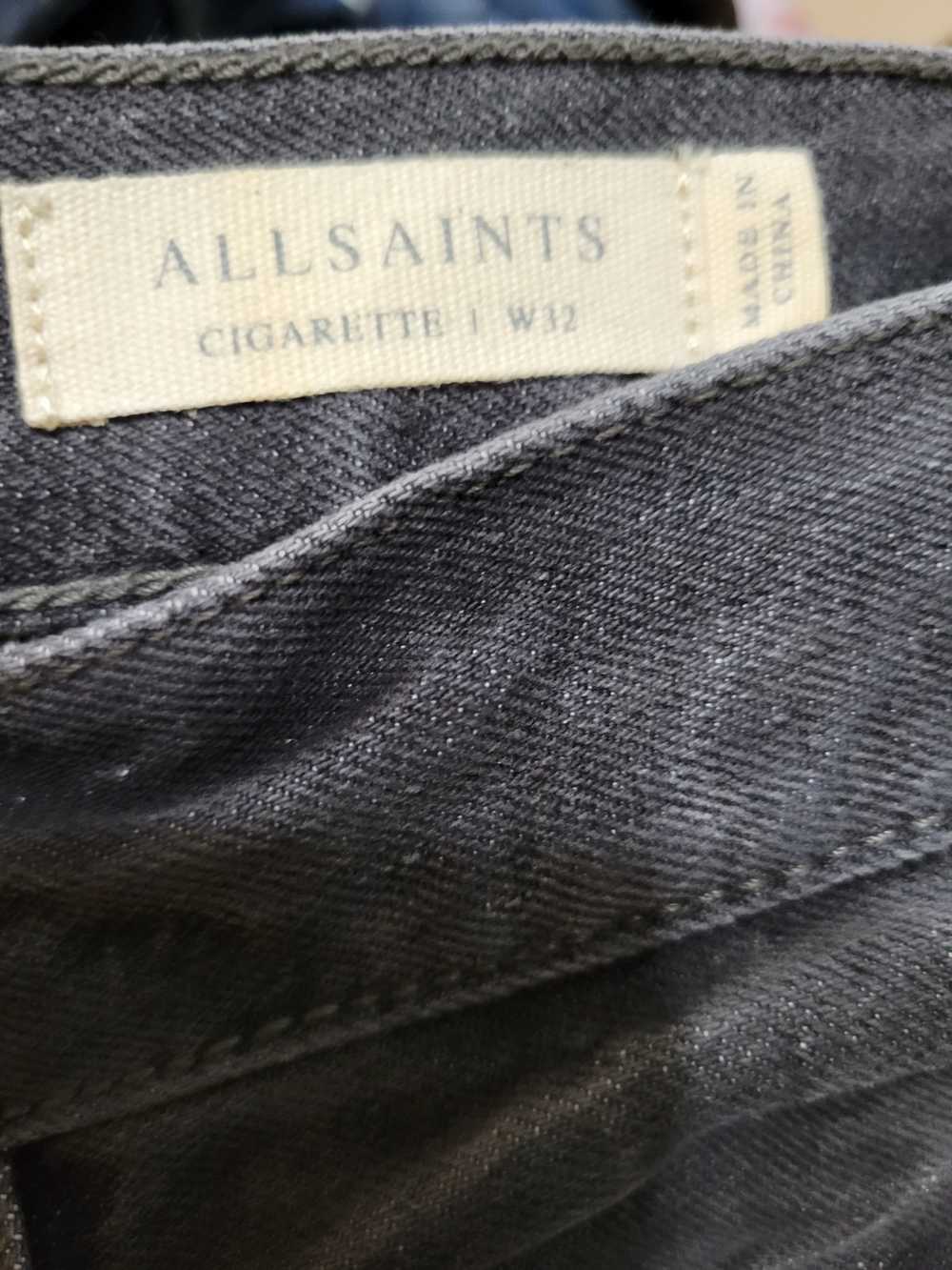 Allsaints Cigarette Slim distressed denim - image 2