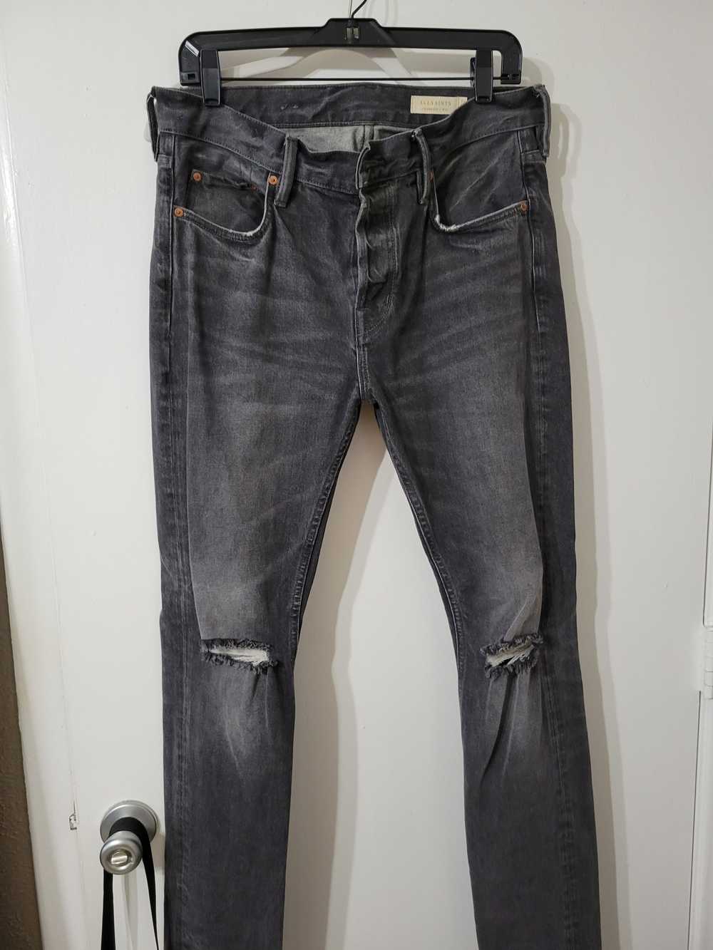 Allsaints Cigarette Slim distressed denim - image 7