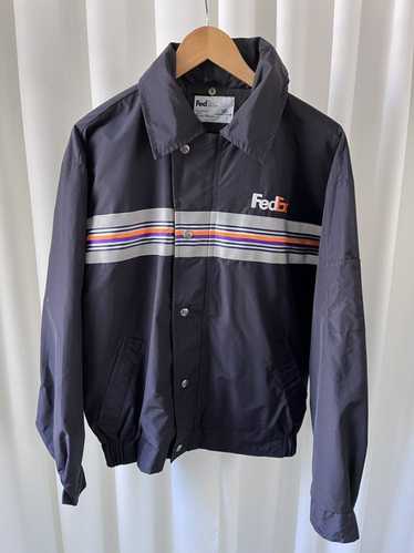 Vintage Fedex Uniform Jacket with Hood