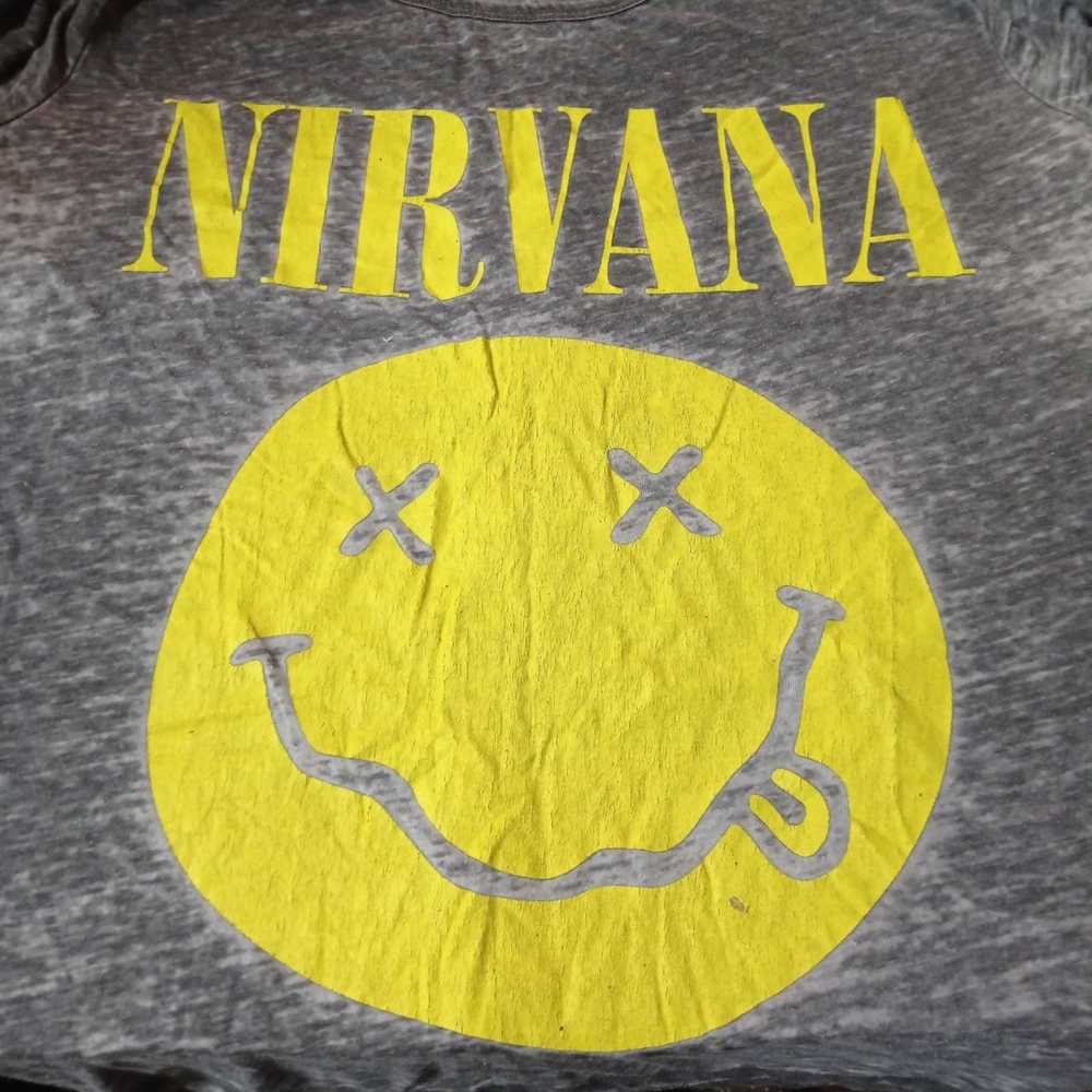 Band Tees × Nirvana × Streetwear Band nirvana 2014 - image 4