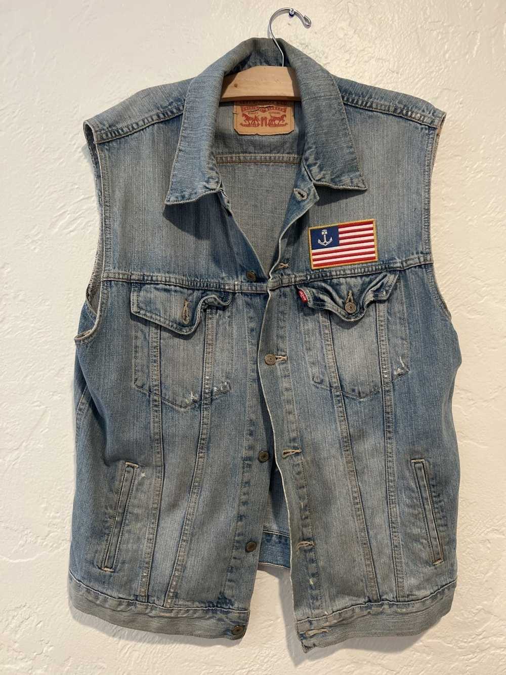 Levi's Levis jean vest - image 1