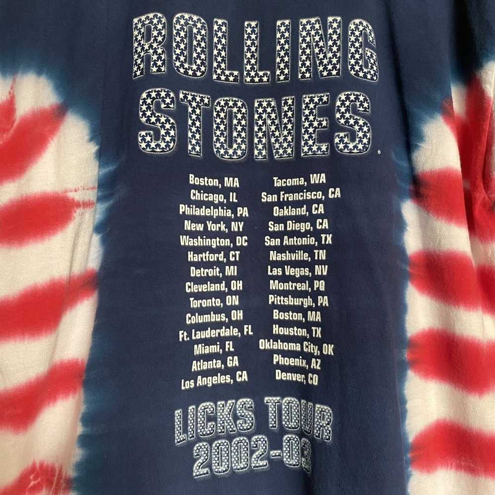 Anvil × Vintage Vintage 2002 Rolling Stones Licks… - image 4