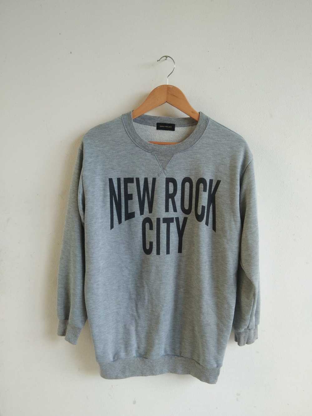 Designer × Japanese Brand New Rock City Sweatshir… - image 1